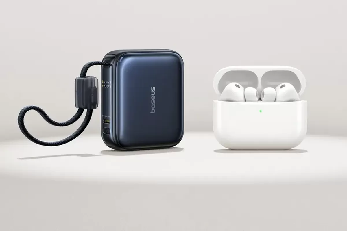 Baseus, PicoGo AC22, powerbank, Baseus Bikin Powerbank 10.000 mAh Mini Seukuran AirPods, Bisa untuk Laptop