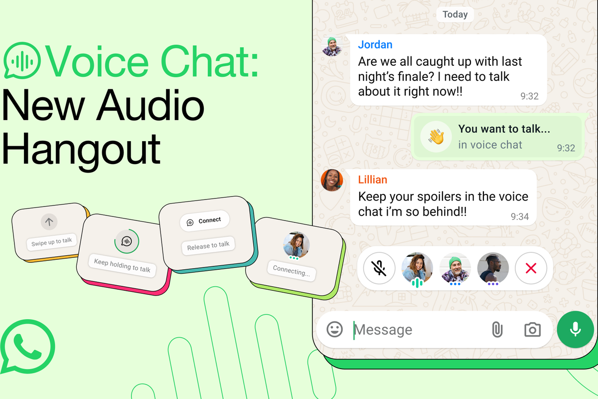 Voice Chat, WhatsApp, grup WhatsApp, Voice chat, bagaimana cara Voice Chat di WA, cara menggunakan Voice Chat di grup WhatsApp, Cara menggunakan Voice Chat di grup WhatsApp, cara mengaktifkan Voice Chat di grup WA, voice chat, cara menggunakan voice chat di grup WhatsApp, cara mengaktifkan voice chat di grup WA, Bagaimana cara voice chat di WA, Apa Itu Fitur Voice Chat di WhatsApp? Begini Cara Menggunakannya