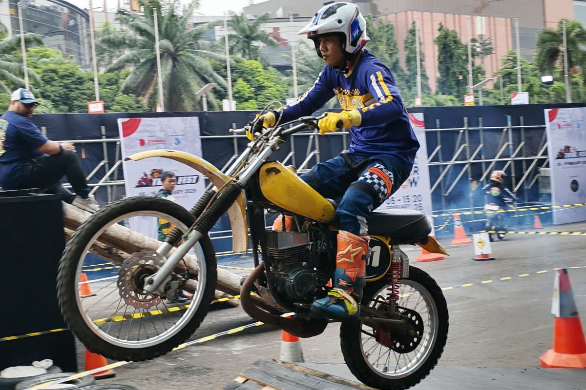 motor trail, IIMS 2026, otomotif, pameran otomotif, Keseruan Nonton Kompetisi Motor Trail di IIMS 2026