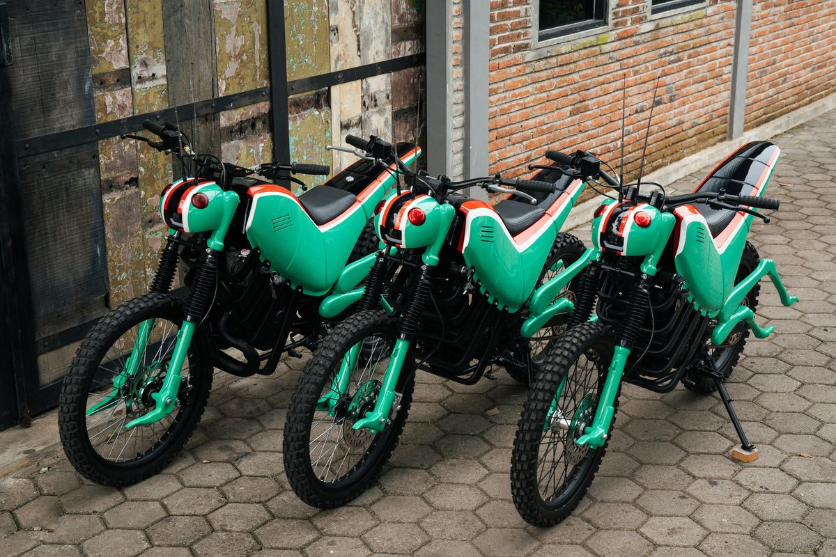 Kamen Rider, motor, Enggal Modified, super hero, modifikasi, modifikasi motor Kamen Rider, Beli Motor Belalang Tempur Kamen Rider, Siapkan Dana Rp 48 Jutaan