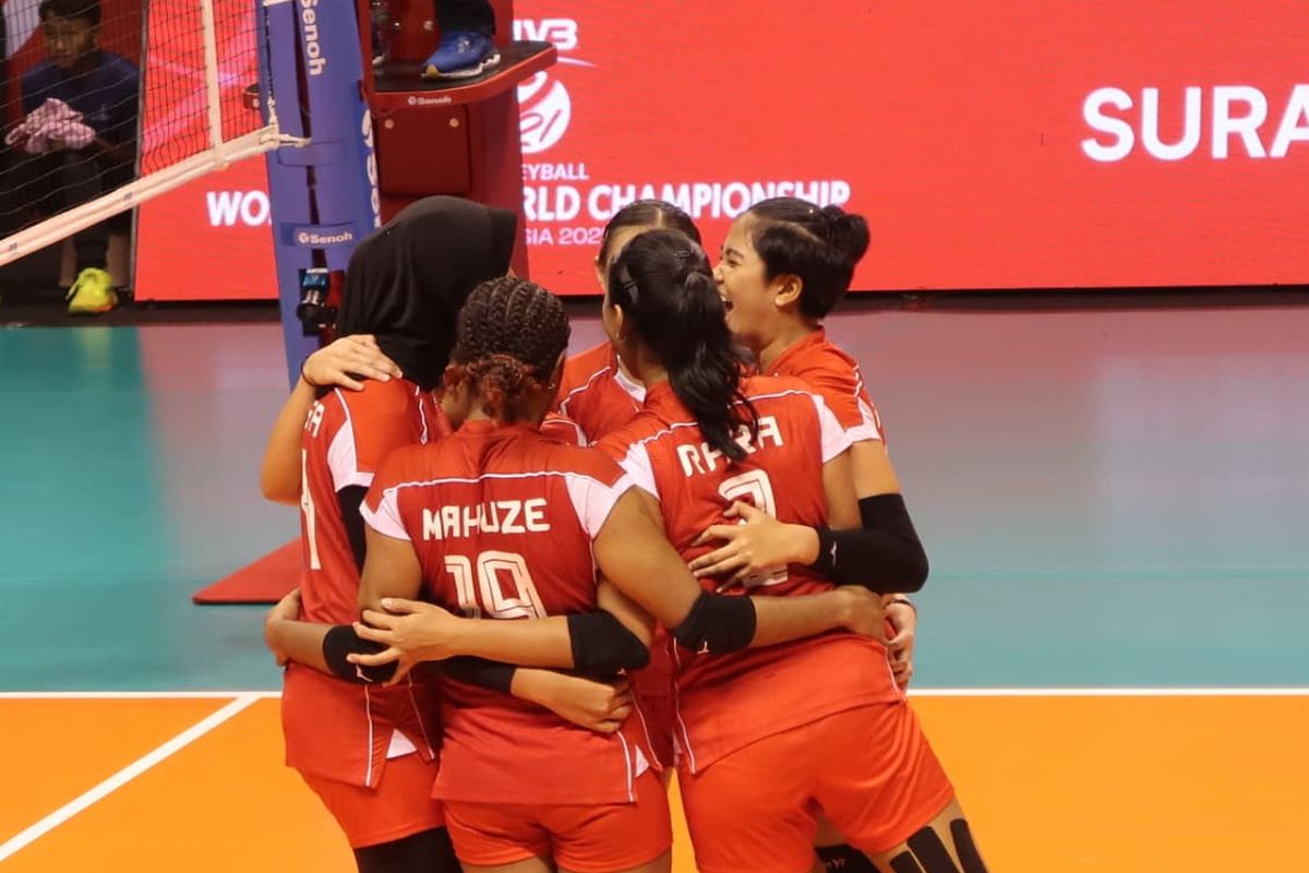 junaida santi, hasil timnas voli indonesia, hasil timnas voli, fivb u21 world championships 2025, Hasil Voli Indonesia U21 Vs Korsel: Santi Pincang, Merah Putih Tumbang