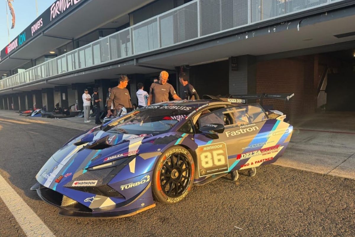 SYDNEY, Umar Abdullah, Sydney, umar abdullah, FP1 Lamborghini Super Trofeo Asia 2025, Pebalap Indonesia Raih Waktu Tercepat di FP1 Lamborghini Super Trofeo Asia 2025 di Sydney