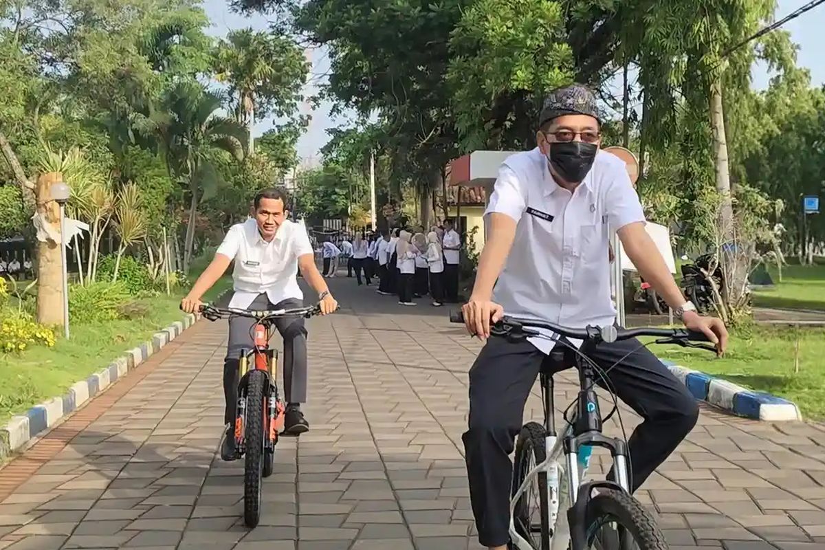 Bangkalan, sepeda, Pemkab Bangkalan, mobil dinas, Madura, hemat BBM, ASN Pemkab Bangkalan Bakal Pakai Sepeda ke Kantor, Hemat BBM Mobil Dinas 8 Liter
