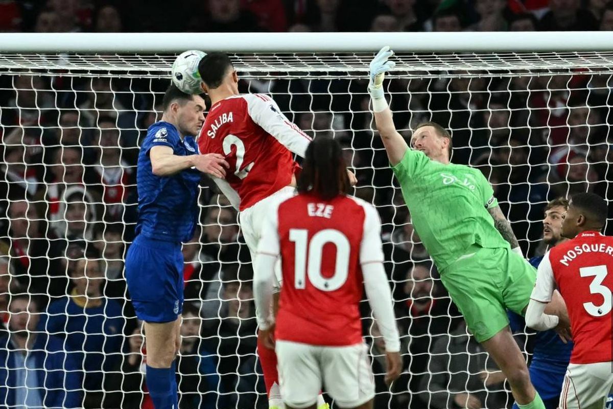 Arsenal, Everton, Hasil Arsenal Vs Everton 2-0: The Toffees Diobok-obok Bocah 16 Tahun