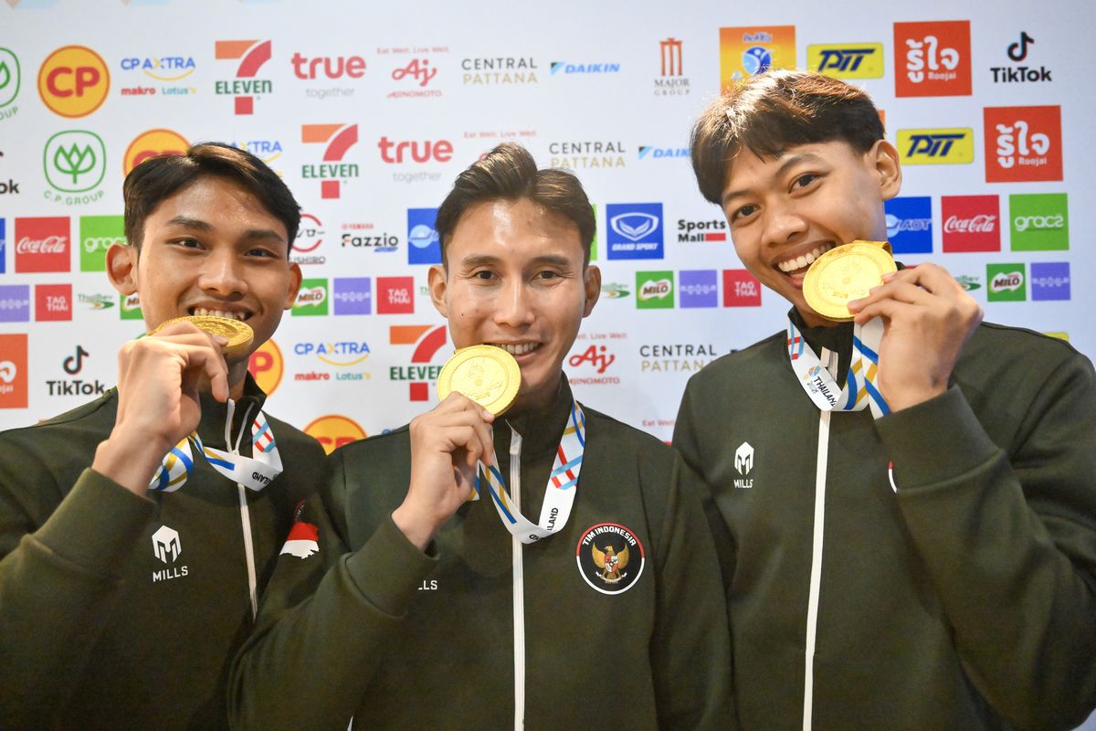 klasemen medali, SEA Games 2025, Update Klasemen Medali SEA Games 2025, Indonesia 13 Emas