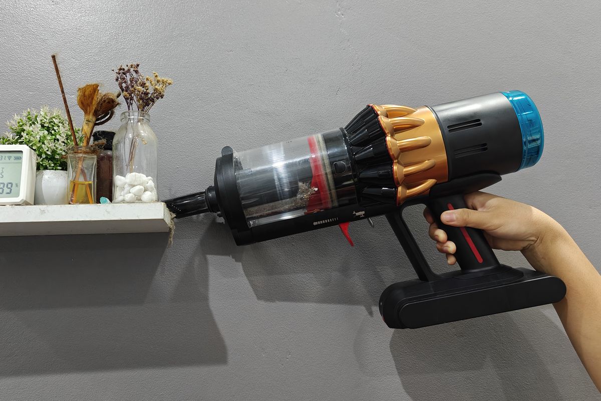 Dyson, Dyson V16 Piston Animal, vacuum cleaner, vacuum, Review Dyson V16 Piston Animal: Sedotan Kencang Suara 