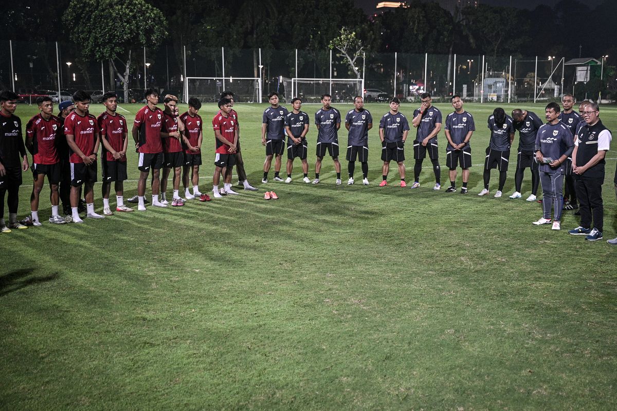 Indra Sjafri, Timnas U23 Indonesia, SEA Games 2025, Timnas U23 Indonesia vs India, Line Up Timnas U23 Indonesia vs India, Duet Hokky dan Dethan