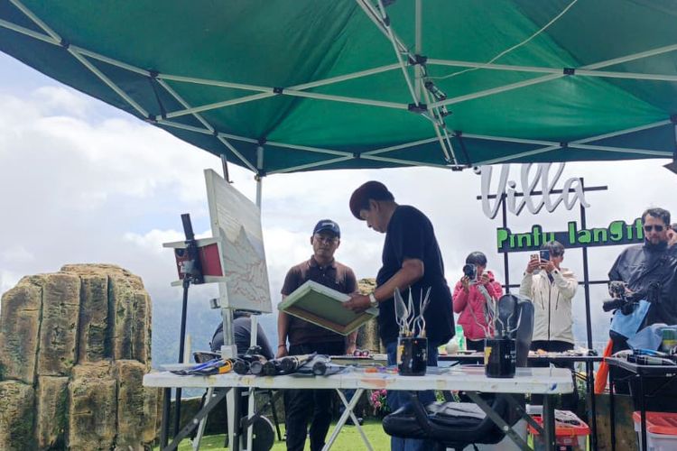 Wisata Wonosobo, sby ke wonosobo, SBY Kunjungi Wisata Pintu Langit Wonosobo, Lukis Keindahan Dieng