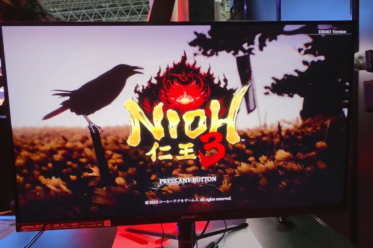 gelap, dark, Nioh 3, Tokyo Game Show 2025, Mencoba Game 