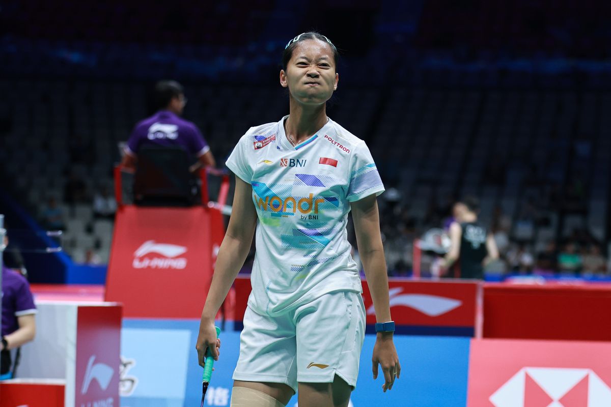 Indonesia Open, BWF World Tour, Istora Senayan, Putri Kusuma Wardani, Chen Yu Fei, Hasil Polytron Indonesia Open: Putri KW Kalah, Kena Tikung Chen Yu Fei