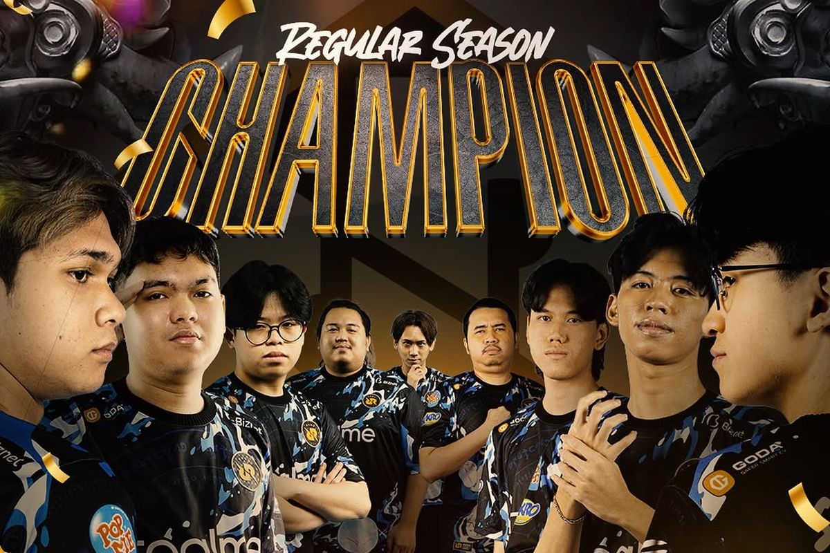 RRQ Hoshi, Regular Season, Mobile Legends, MPL S15, klasemen, e-sports, Daftar 6 Tim yang Lolos ke Babak Playoff MPL S15, RRQ Peringkat Satu