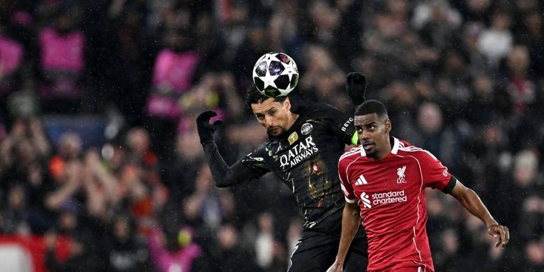 Paris Saint-Germain, Liverpool, UEFA Champions League, Arne Slot, Ousmane Dembele, Liga Champions, Liverpool Gagal ke Semifinal, Arne Slot Singgung Masa Depan Cerah Klub