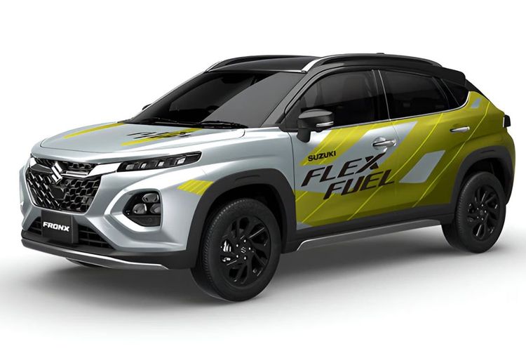 Flex Fuel, etanol, Fronx, Suzuki, E100, Suzuki Indomobil Sales, Berapa Persen Etanol yang Bisa Diminum Suzuki Fronx?