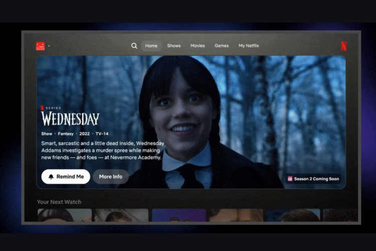 Netflix, antarmuka, tampilan Netflix, platform streaming online, Setelah 10 Tahun, Tampilan Netflix di TV Akhirnya Dirombak