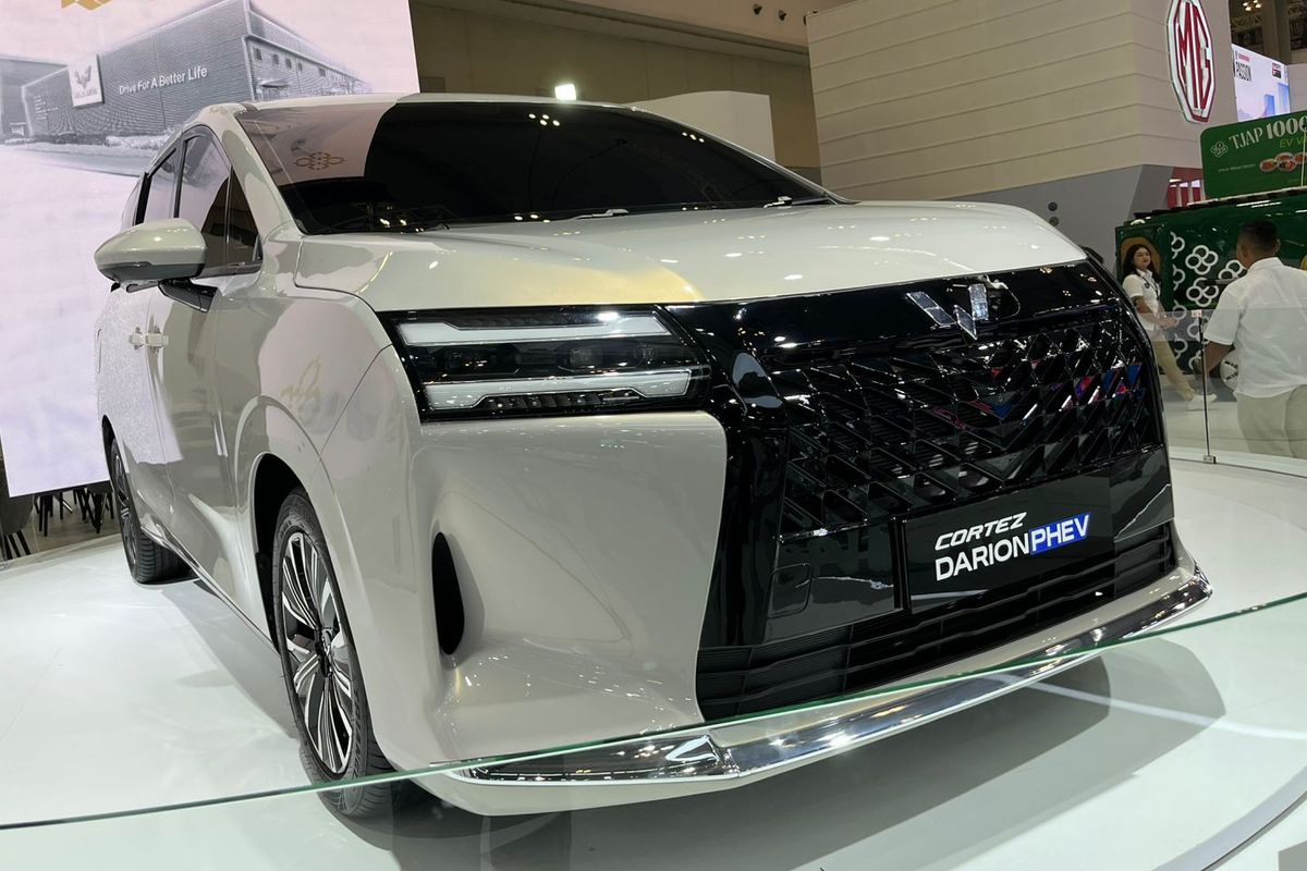 Wuling, Cortez Darion, GIIAS, PHEV, mobil listrik, GIIAS 2025, Wuling Cortez Darion, Harga Wuling Darion PHEV Lebih Mahal dari Versi Listrik, Ini Alasannya
