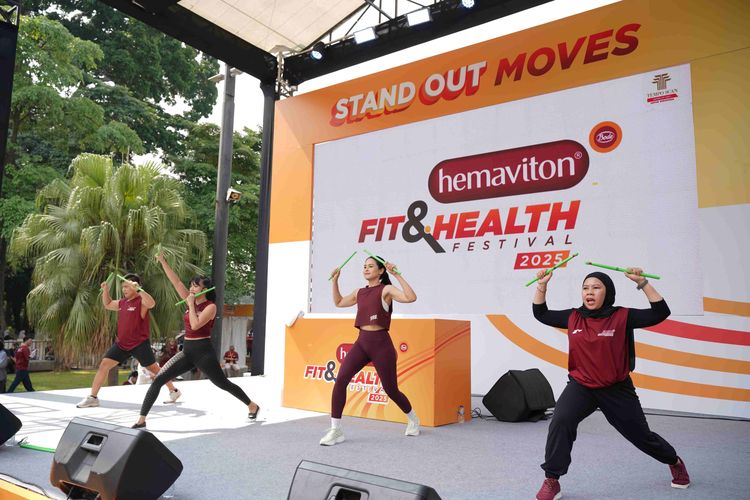 Chicco Jerikho, Maudy Ayunda, Hemaviton, Ajak Masyarakat Hidup Sehat, Hemaviton Gelar Festival di GBK Jakarta