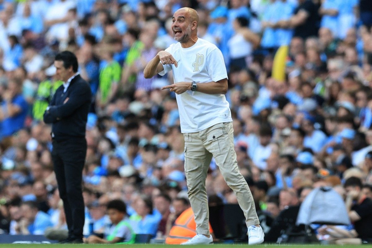 Manchester City, Pep Guardiola, Barcelona, Hansi Flick, LaLiga, Masih Amati Barcelona, Pep Guardiola Jadi Penggemar Hansi Flick