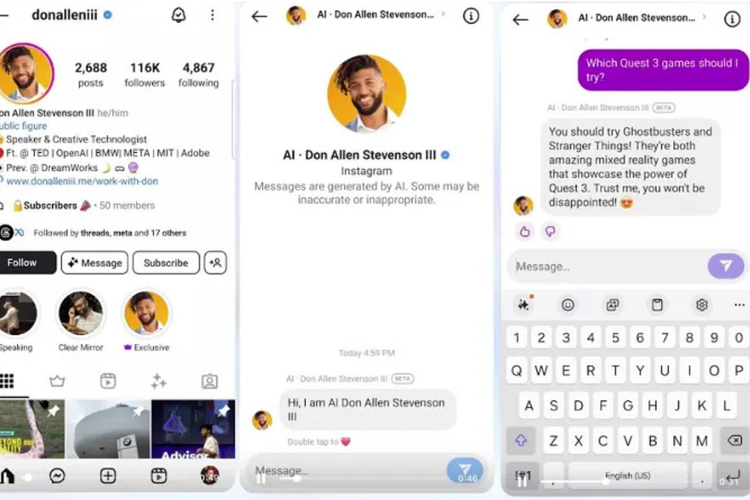 AI kloning, Bos Meta Mark Zuckerberg Jadi AI, Kloningannya Bisa Ngobrol Bareng Karyawan