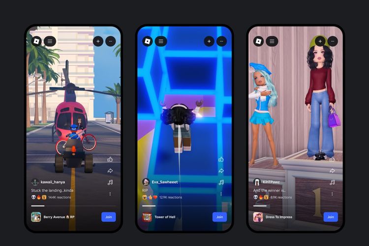 Game, TikTok, Roblox, Roblox Moments, Roblox Tambah Fitur Berbagi Video Pendek Mirip TikTok