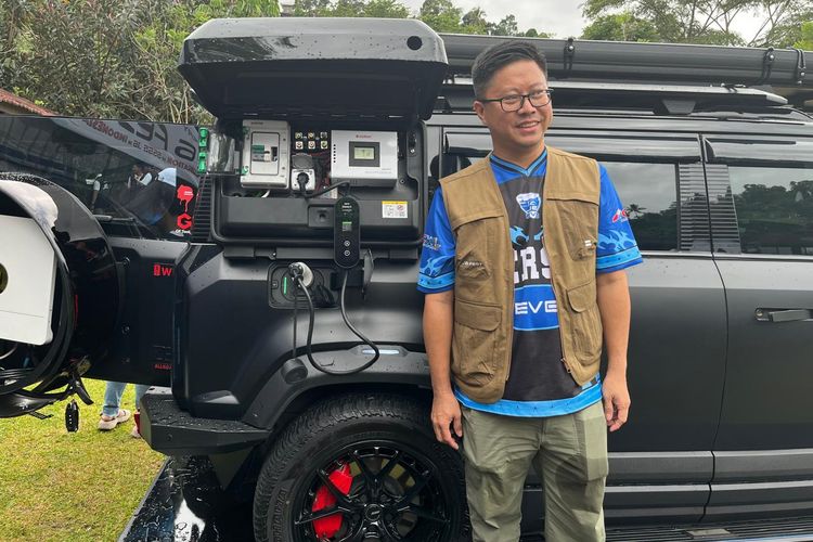 panel surya, Chery J6, mobil listrik chery, Modifikasi mobil listrik, Biaya Modif Panel Surya di Mobil Listrik Chery J6 Tembus Rp 100 Juta