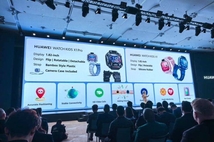 Huawei Watch Kids X1, Smartwatch, Huawei Umumkan Watch Kids X1 dan X1 Pro, Smartwatch Anak dengan Kamera Depan Belakang