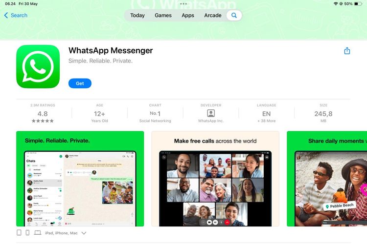 WhatsApp untuk iPad, WhatsApp iPad, bagaimana cara download WhatsApp di iPad, cara download WhatsApp di iPad, Cara download WhatsApp di iPad, link download WhatsApp iPad, whatsapp ipad, whatsapp untuk ipad, Bagaimana cara download WhatsApp di iPad, Link download WhatsApp iPad, Link dan Cara Download WhatsApp untuk iPad, Sudah Tersedia