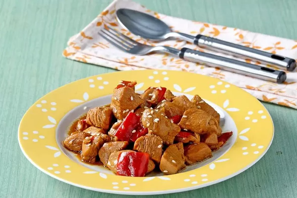 minyak wijen, Resep Ayam Tumis Wijen, Bumbunya Meresap Sampai ke Dalam