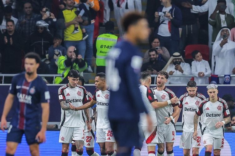 Piala Interkontinental, Flamengo, Khvicha Kvaratskhelia, Jorginho, Matvey Safonov, Piala Interkontinental 2025, Paris Saint-Germain, Hasil PSG Vs Flamengo: Paris Juara Piala Interkontinental, Adu Penalti 2-1