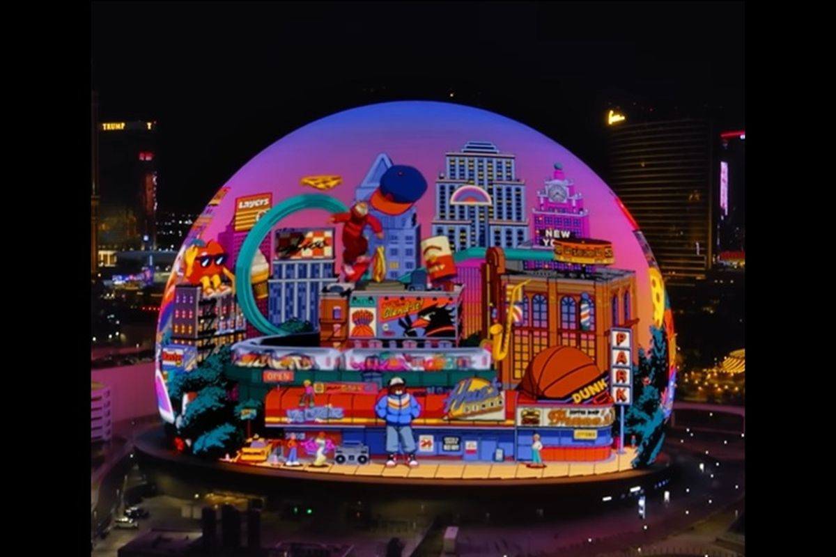 ilustrator, Indonesia, Sphere, Adobe, Harimau Biru di Sphere Las Vegas, Karya Gemilang Ilustrator Indonesia