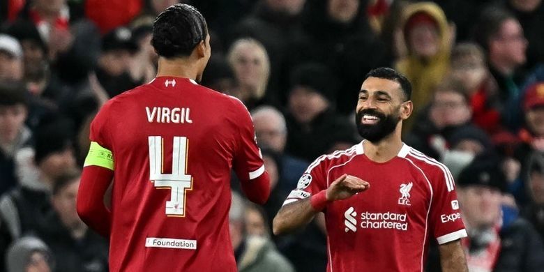 Liga Inggris, Mohamed Salah, Premier League, Anfield, Manchester United, Wayne Rooney, Man United, Manchester City, Man City, Sergio Aguero, Liverpool, Pamit dari Anfield, Inilah Rekor Mohamed Salah di Liverpool