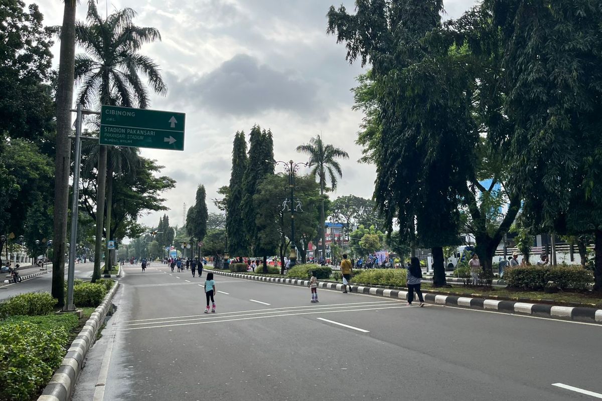 Jalan Tegar Beriman, Jadwal dan Lokasi CFD Bogor Hari Minggu Ini