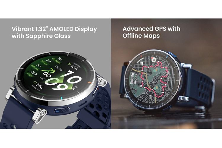 Jam tangan, Amazfit, lari, fitur lari, smartwatch, Amazfit Active 3 Premium, maps, sensor, Amazfit Active 3 Premium Resmi di Indonesia, Smartwatch Pelari Harga Rp 2 Jutaan