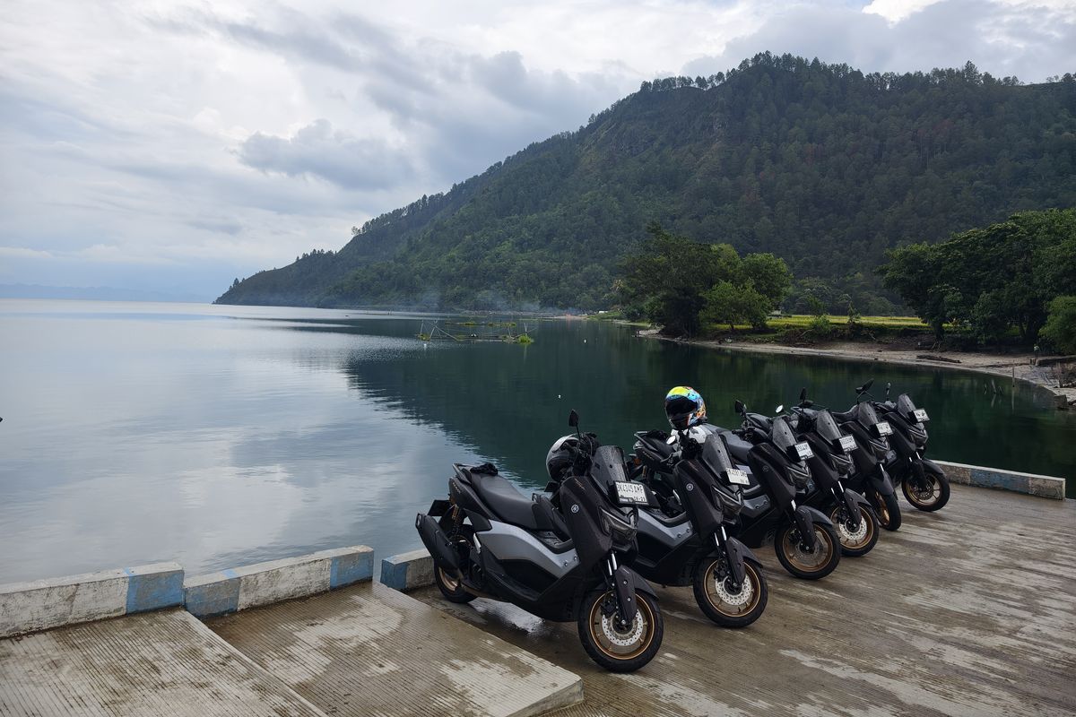 MTBN, NMAX Turbo, MAXI Tour Boemi Nusantara, Menembus Kabut Samosir, Sensasi 