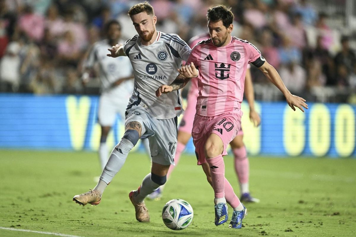 Messi, lionel messi, Chicago Fire, Inter Miami, Inter Miami vs Chicago Fire, MLS 2025, Hasil Inter Miami Vs Chicago 3-5: Lionel Messi Terbantai di Kandang