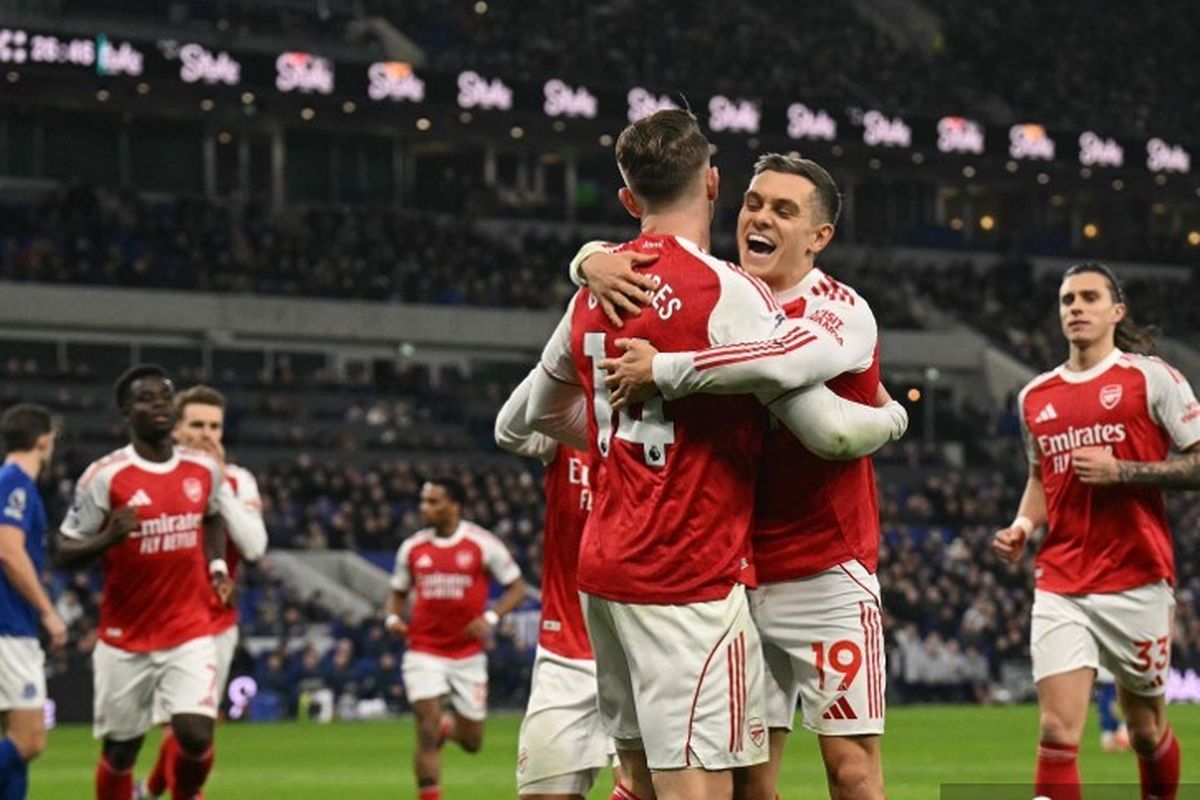 Liga Inggris, Everton, Arsenal, Everton vs Arsenal, Viktor Gyokeres, Hasil Everton Vs Arsenal 0-1, Gol Viktor Gyokeres Jadi Penentu