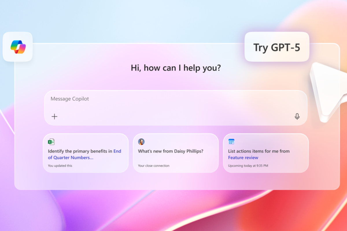 microsoft, GitHub, OpenAI, Copilot, GPT-5, GPT-5 resmi, kemampuan GPT-5, Microsoft Tanamkan AI GPT-5 di Copilot, Sudah Bisa Dicoba Gratis di Indonesia