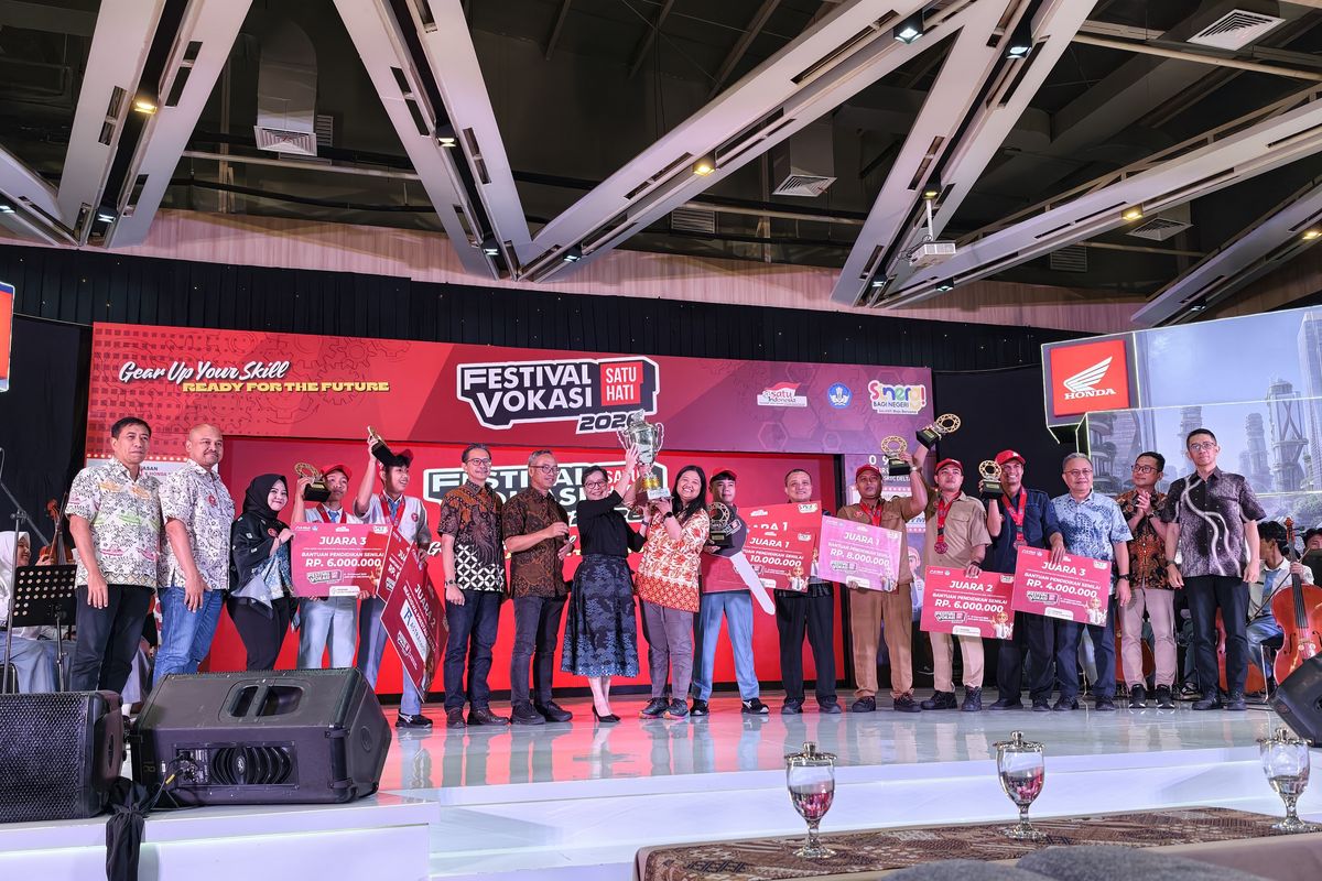 Astra Honda Motor, vokasi, Pemenang Festival Vokasi Satu Hati 2026 Astra Honda Motor