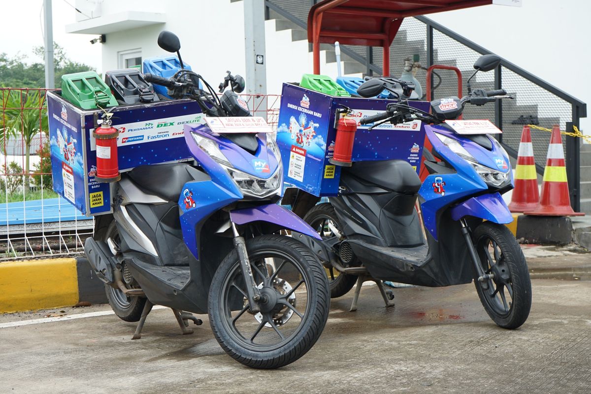 Modular, rest area, mudik, jalan tol, Layanan  BBM Motorist dan Modular Siaga di Rest Area Trans-Jawa