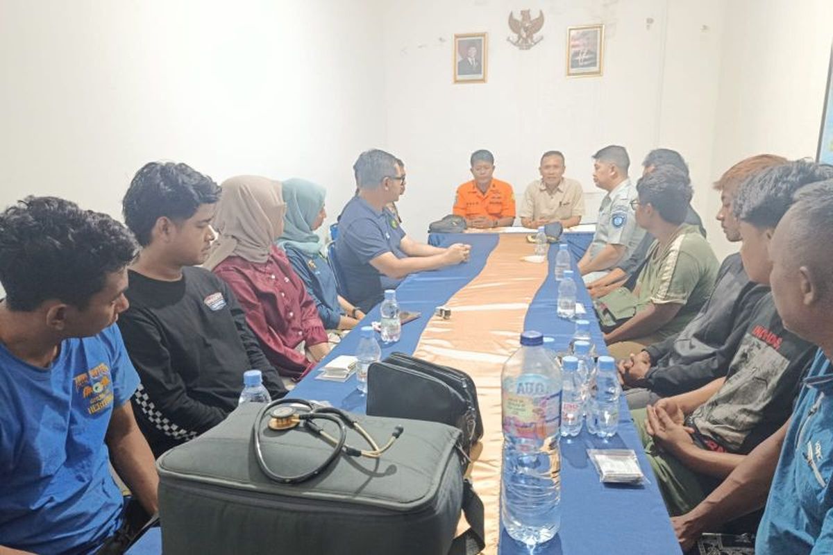 KM Garda Nusantara 17, Daftar 7 Korban Kapal Tenggelam di Perairan Malut yang Berhasil Dievakuasi