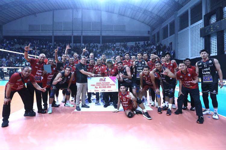 ProLiga 2026, Jakarta LavAni, Jakarta Bhayangkara Presisi, final four ProLiga 2026, LavAni Juara Putaran Pertama F4 ProLiga 2026, 