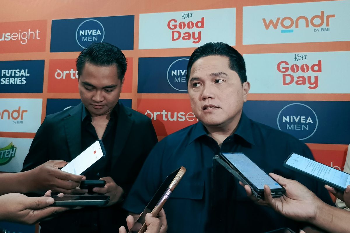 futsal, sepak bola, Futsal, Sepak Bola, Timnas Indonesia, Piala Dunia Futsal 2028, timnas futsal Indonesia, Ketua Umum PSSI Erick Thohir, Erick Thohir Dukung Ambisi Indonesia Jadi Tuan Rumah Piala Dunia Futsal 2028
