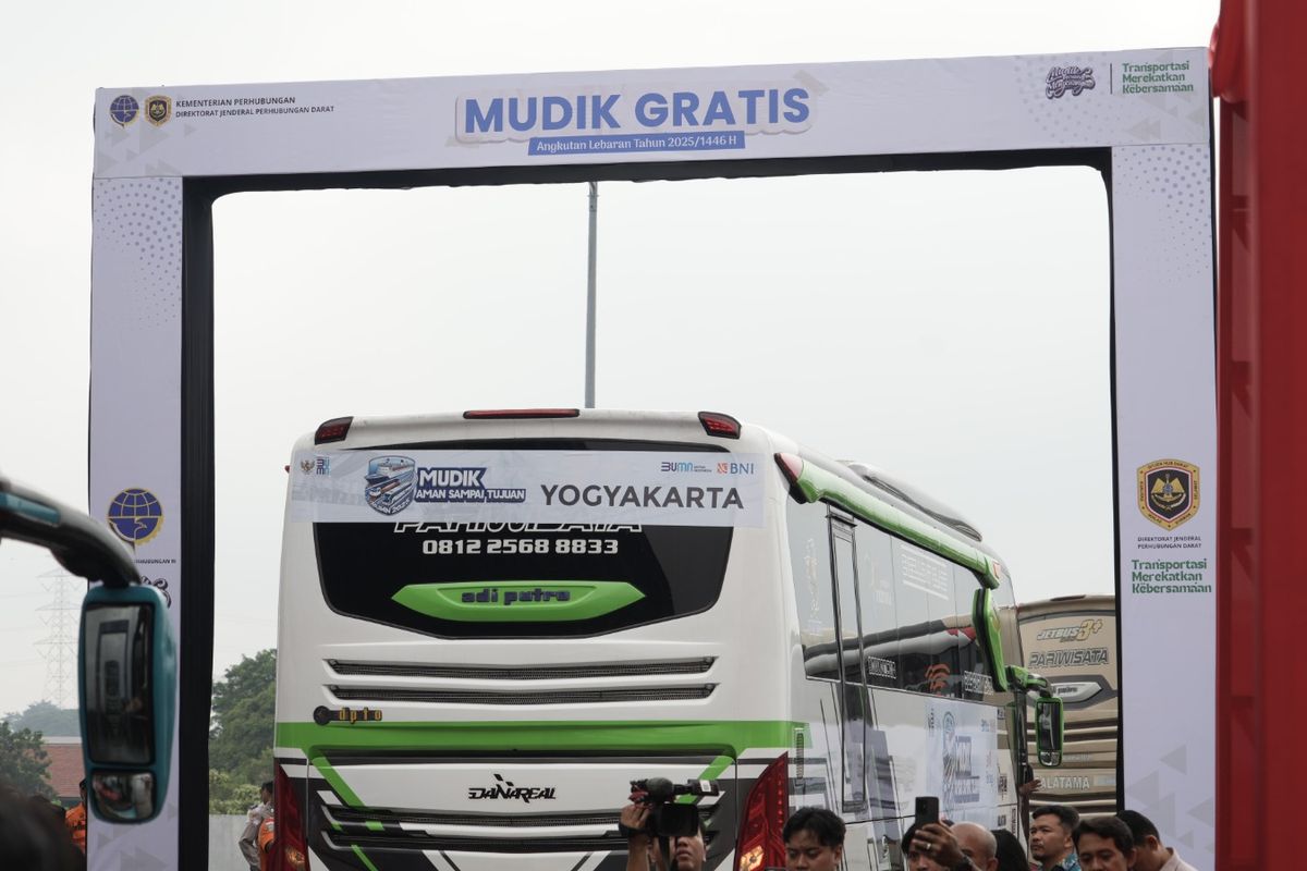 arus mudik dan balik, kemenhub, mudik gratis, motor, Kapasitas 15.834 Penumpang, Mudik Gratis Kemenhub Dibuka 1 Maret 2026