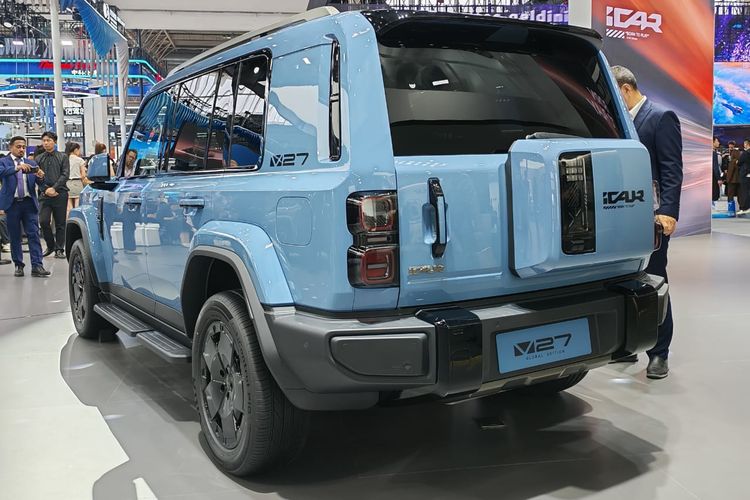 iCAR, iCAR V27, iCAR V27 Setir Kanan Resmi Meluncur, Ini Bedanya dengan V23