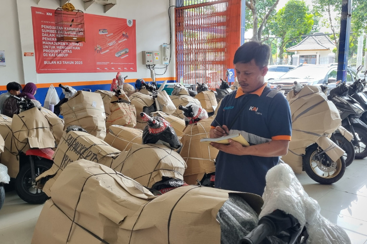 mudik Lebaran, KAI Logistik, Panduan Lengkap Kirim Motor Mudik Lebaran dengan KAI Logistik