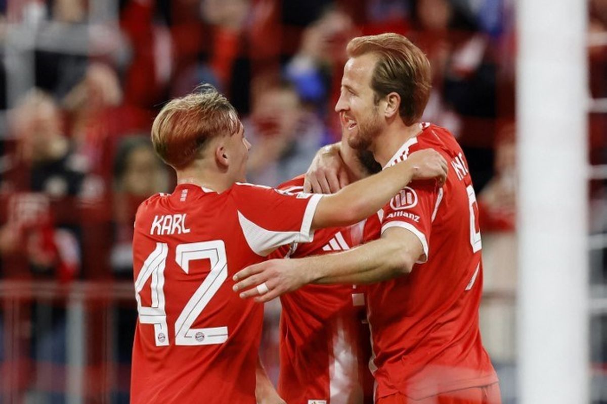 Harry Kane, Bundesliga, Gol Kane, Bayern Muenchen Paling Produktif, Harry Kane Cetak Rekor Spesial di Bundesliga