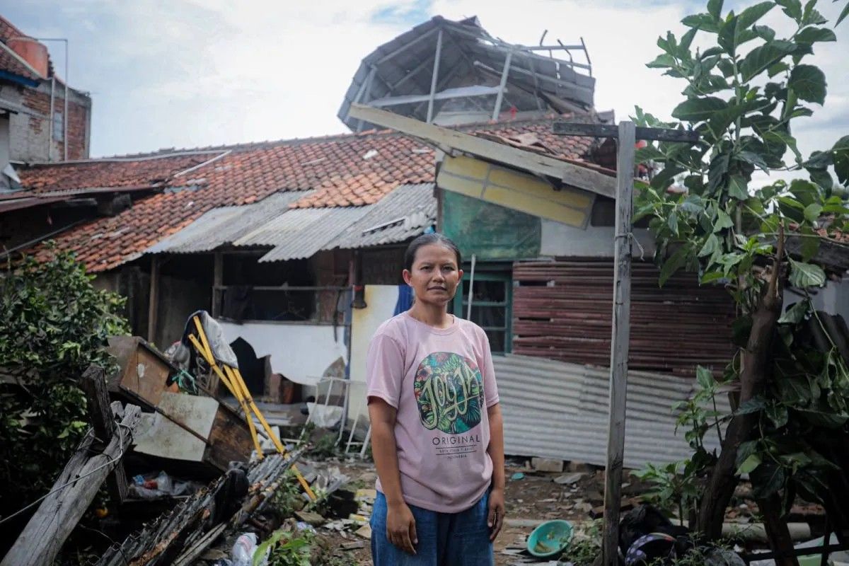 Bandung, puting beliung, kerusakan akibat puting beliung, cuaca ekstrem, akibat puting beliung, Kerusakan Akibat Puting Beliung, Puting Beliung di Bandung, 289 Rumah Rusak dan 900 Jiwa Terdampak