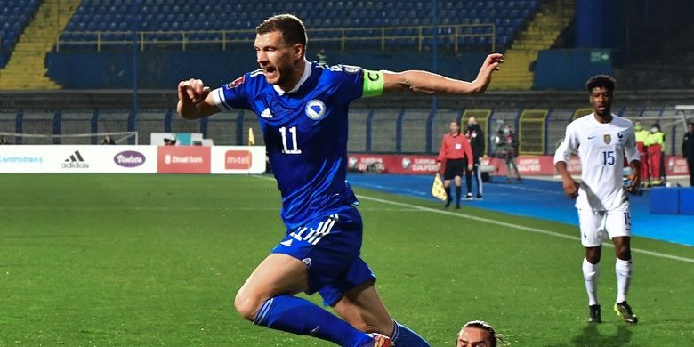 Edin Dzeko, Bosnia-Herzegovina, Piala Dunia 2026, Sarajevo, UNICEF, Kanada, Alen Dokic, 