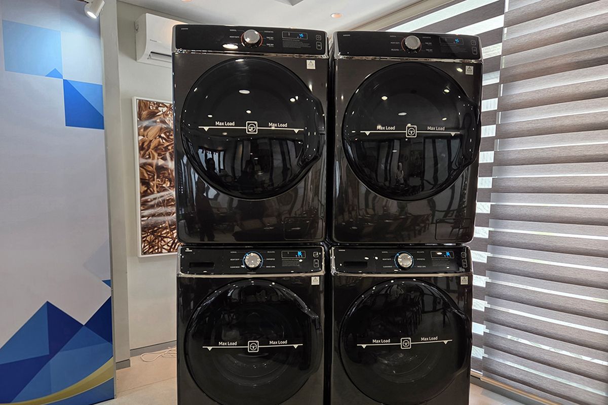 Mesin cuci, Samsung, Mesin pengering, Samsung Rilis Mesin Cuci Jumbo untuk Bisnis Laundry, Sekali Cuci Bisa 18 Kg