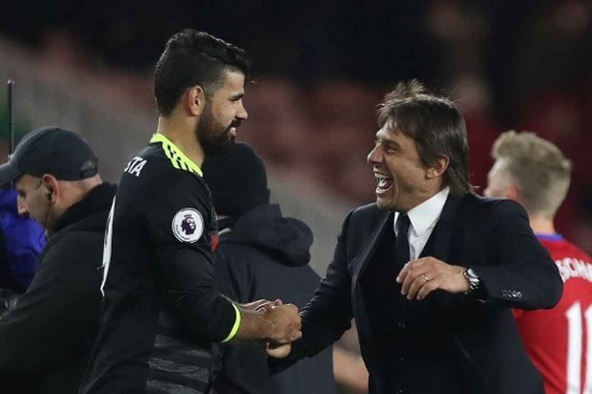 Diego Costa, Chelsea, Liga Inggris, Diego Costa Kenang Sakit Didepak Conte yang Selalu 