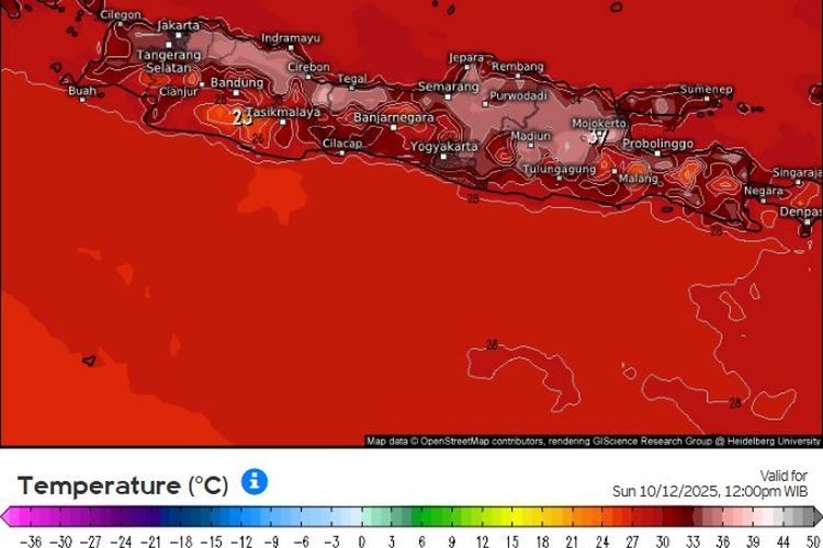 cuaca, Weather, Apa Itu Excessive Heat, Panas Menyengat, Apa Itu Excessive Heat yang Muncul di Peringatan Google Hari Ini?